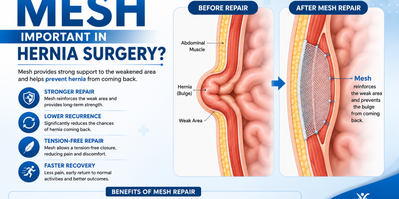 What Is the Importance of Mesh in Hernia Repair?