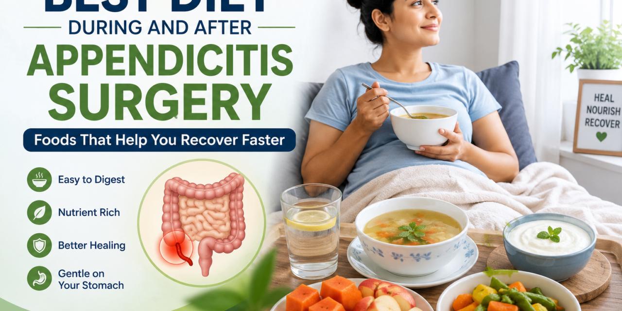 Best Diet During and After Appendicitis Surgery: What to Eat for Faster Recovery