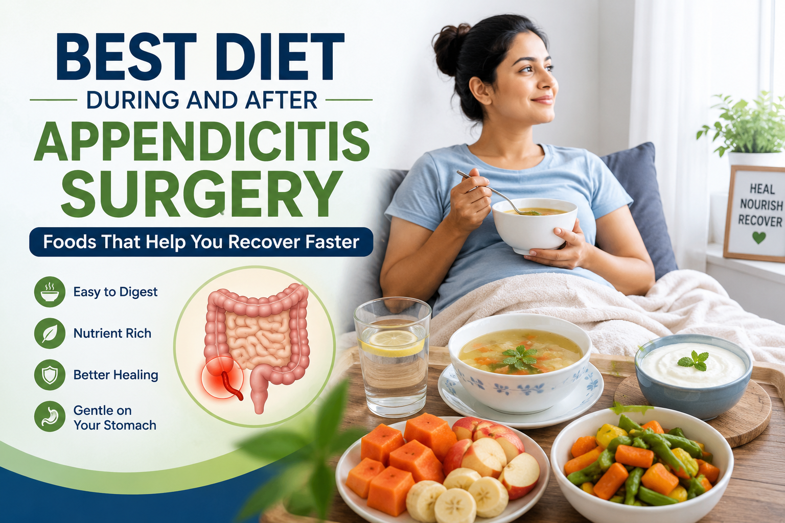 Best Diet During and After Appendicitis Surgery | Recovery Guide